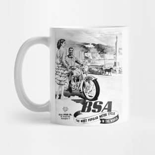 Vintage BSA advert Mug